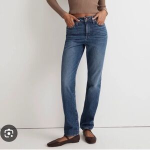 Madewell Women's Straight Leg Jeans - Blue